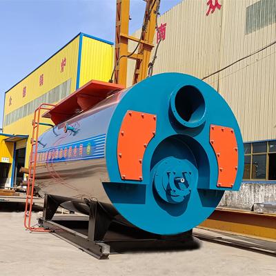 China WNS Horizontal Type Steam Boiler Diesel 3 Ton 6 Ton Steam Boiler Gas Fired 8 Ton Steam Boiler for sale