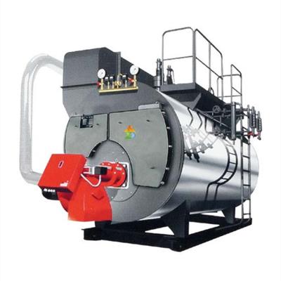 China Industrial Production Zhongde Wns Series Horizontal Three-Pass Condensing Oil / Gas Fired Steam Boiler for sale