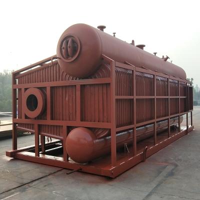 China Zhongde Szs Series Double Drum Gas Fired Tube Oil Water Industrial Steam Production Price Burner Steam Boiler For School for sale