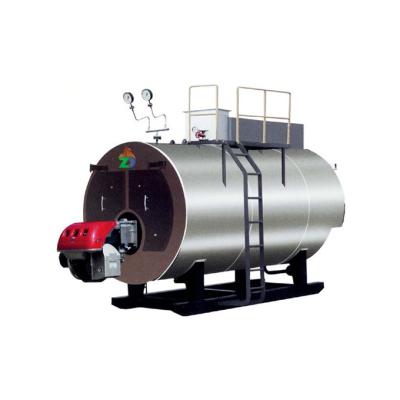 China Industrial Production Zhongde Wns Series Horizontal Three-Pass Condensing Oil / Gas Fired Hot Water Boiler for sale