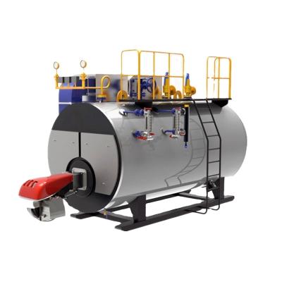 China CWNS Horizontal Horizontal Oil / Gas Industrial Automatic Hot Water Boiler for sale