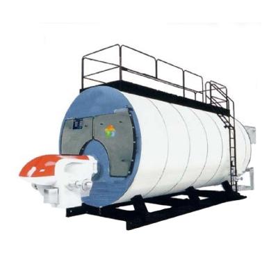 China Horizontal Horizontal Type CWNS OIL 350kw 700kw 2100kw Gas Fired Hot Water Boiler For Hotel for sale