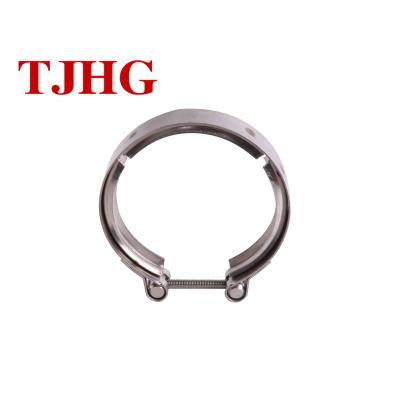 China Pipe Flange Manufacturer OEM Stainless Steel V-Band Standard Pipe Clamp for sale