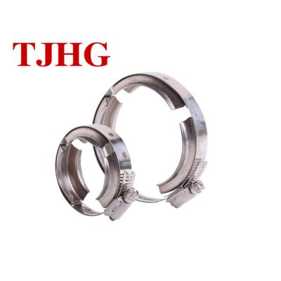 China Promotional Cheap Pipe Clamp Guaranteed Pipe Clamp Quality Stainless Steel V-Band for sale