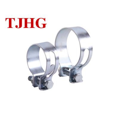 China High Quality Low Price Mangote Pipe Clamp Stainless Steel Adjustable Pipe Clamp for sale