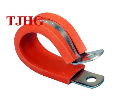 China Hot Selling Stainless Steel Rubber P Flange Pipe Flange Rubber Lined Pipe Clamp for sale