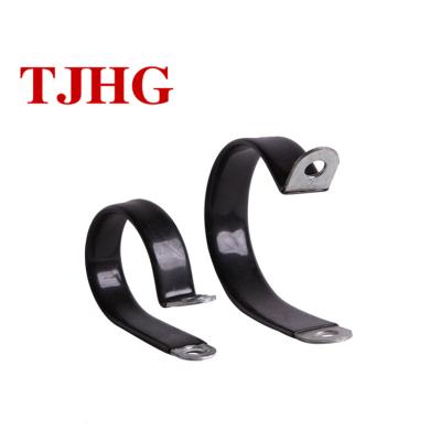 China Hot Selling High Quality Wholesale China Mini Stainless Steel P Type Pipe Flange Rubber Pipe Clamp for sale