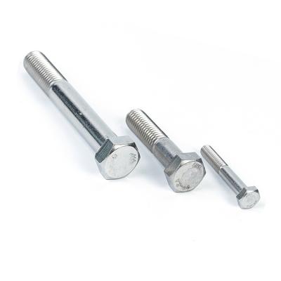 China DIN931 Stainless Steel 304 316 Half Thread Hexagon Head Bolts for Automotive Industry for sale