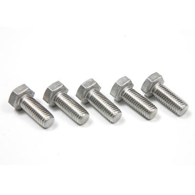 China Plain Finish M3 M4 M6 M8 304 Stainless Steel Outer Hexagonal Bolt for Industrial for sale