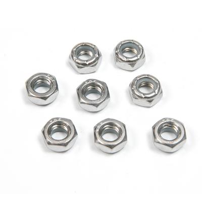 China Customized Stainless Steel Hex Nylon Insert Thread Knurled Nuts for Different Sizes for sale