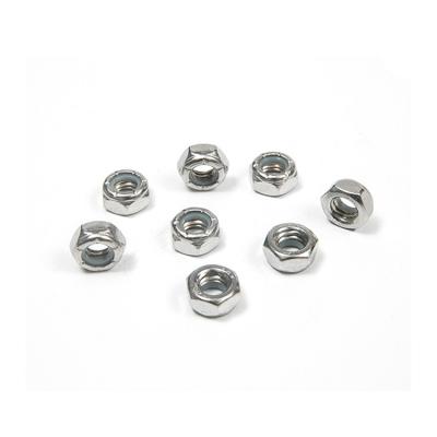 China UNC Stainless Steel Insert Thin Hex Nut for Corrosion-Resistant and Long-Lasting Fastening for sale