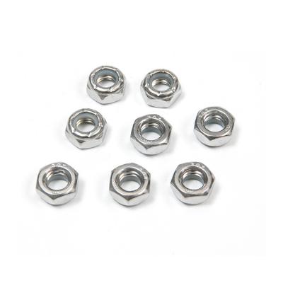 China General Industry Applications Stainless Steel Hex Nylon Lock Nut with Nylon Insert for sale