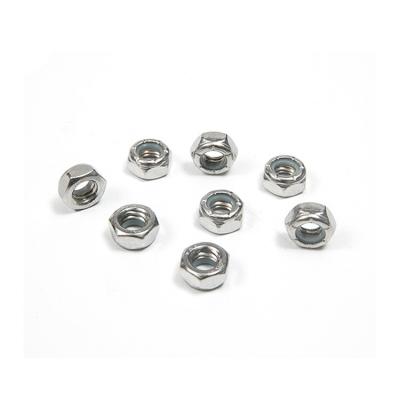 China 100% Inspected Stainless Steel Hex Metal Self Lock Nut for Automotive Industry Needs for sale