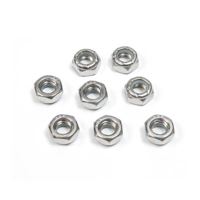 China 2024 Chinese Manufacturers Stainless Steel 304 Nylon Insert Hex Lock Nut for sale