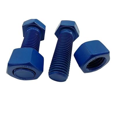 China Unc Metric Threaded Rod Stud Bolt with High Strength Stainless Steel Carbon Steel PTFE for sale