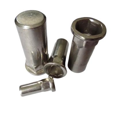 Κίνα Οικονομικό Flat-Head Semi-Hex Blind Rivet Nut για λεπτό φύλλο σε κίτρινο καυτό προϊόν προς πώληση