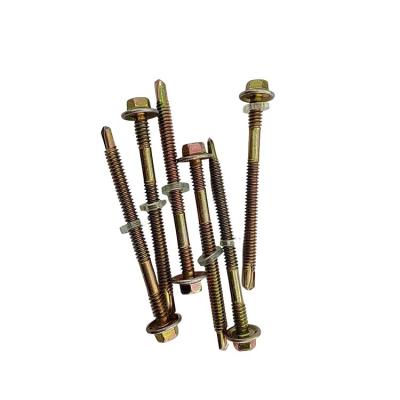 China Galvanized Self-Tapping Roofing Screw for High Strength Binding in Metric Performance for sale