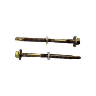 China Self-Drilling Tail Wire Screw with Flat Drill Tail and Stainless Steel Material for sale