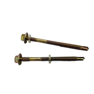 China Yellow Coated Metric Stainless Steel Self Drilling Screw for Hardware for sale