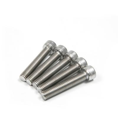 China Plain Finish Pan Head M8X60 304 316 Hex Socket Head Screw Din912 8.8 Grade Head Bolt for sale