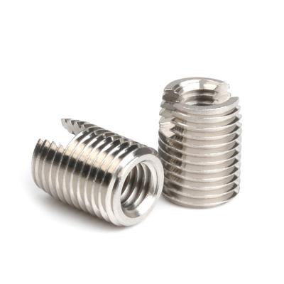 China Self Tapping Threaded Insert for Metric and AISI Thread in Stainless Steel M2-M8 for sale