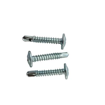 China ZINC Finish Stainless Steel Screw with Self-drilling Dovetail Head Style and Good for sale