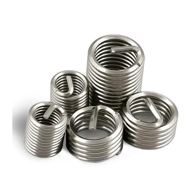 China 304 Stainless Steel Screw Thread Repair Sleeve Wire Coiled Helical Sleeve Thread Insert for sale