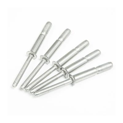 China Silvery 2024 4.8 6.4mm Dome Head Stainless Steel Structural Multigrip Blind Rivets for sale