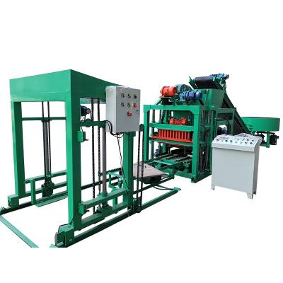 China Building Material Stores Philippines Romania Automatic Cement Block Machine QTJ4-25D Cement Block Making Machine Price List for sale