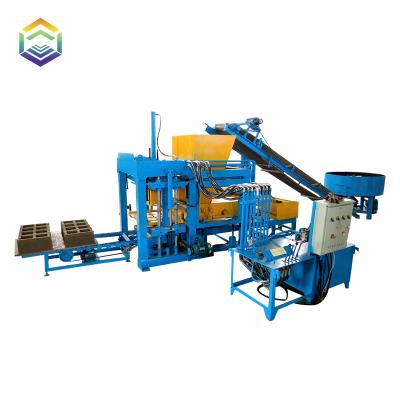 China Stores QTJ 4-20 hydraulic automatic brick making machine price of building material high press cement block making machine for sale