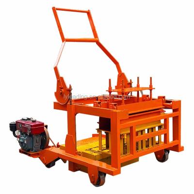 China Building material stores QMY4-30 egg laying brick making machine concrete block machine price small hollow block machine for sale