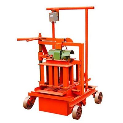 China Building Material Shops QMY2-45 Concrete Hollow Block Machine Cement Paver Brick Machine Price In Africa for sale