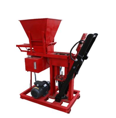 China Building Material Stores Small Eco Brava Diesel Engine Coupling Lego Clay Block Brick Making Machine Hydraulic Line for sale