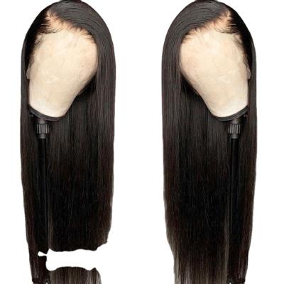 China Brazilian Human Hair HD Lace Front Wigs Cheap HD Lace Front Human Hair Wigs Silky Straight Virgin Human Hair Cuticle Wig for sale