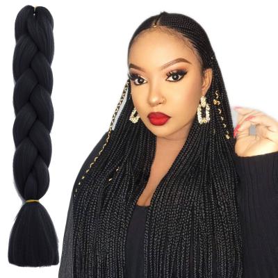 China Synthetic Fiber 24inch 100g Ombre Braiding Hair, Yaki Hair Jumbo Braid, Cheap High Jumbo-hair-braid 400g Hair Extensions Acceptable for sale