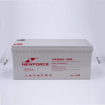 China Home Appliances 12v 200ah High Capacity Air To Ground Missile Solar Deep Cycle Storage Battery for sale