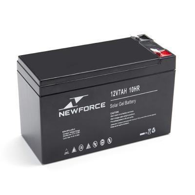 China Home Appliances Free Float Type 12V 7Ah Ups Battery Solar Battery Deep Cycle Gel Battery for sale