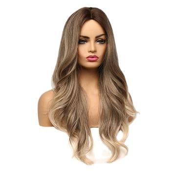 China Cosplay Synthetic Hair Wigs Hair Extension Cheap Wholesale French Curl Low MOQ Synthetic Wigs for sale