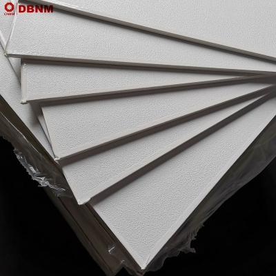 China Artistic Ceilings High Quality PVC Gypsum Board Ceiling Tiles Back With Aluminum Foil And Edges With Tape 7.0 mm 8.0 mm 9.0 mm for sale