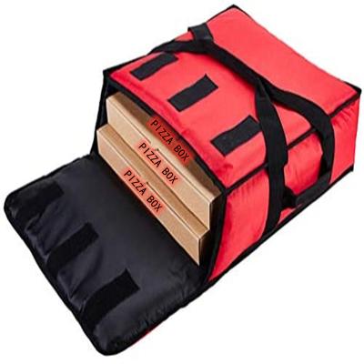 China Waterproof In Stock Thermal Pizza Delivery Bags Insulated Pizza Delivery Bag Pizza Boxes for sale