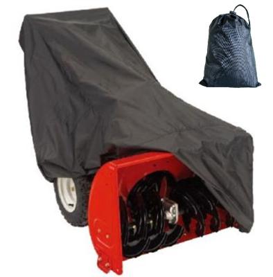 China Traditional Factory Made Snow Thrower Cover Waterproof UV Protection Universal Size For Most Electric Two Stage Snowblowers for sale