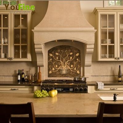 China Hotel Hand Carved Marble Kitchen Canopies From China for sale