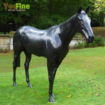 China Large China Metal Garden Statues Antique Bronze Horse Life Size Bronze Sculpture for sale