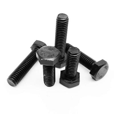 China HEX M3 M4 M5 M6 M7 M8 GB5783 DIN933 Black 304 Stainless Steel External Hex Outside External Hexagon Cap Head Screw Bolt for sale