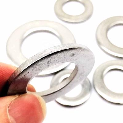 China M1.6 M2 M2.5 M3 M3.5 M4 M5 M6 M8 M10 M12 M14 M16 M18 M20 M24 M30 GB97 A2-70 304 Stainless Steel Flat Plain Shim Gasket Flat Washer for sale