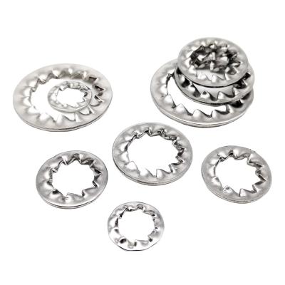 China Internal Tooth M2 M2.5 M3 M4 M5 M6 M8 M10 M12 M14 - M24 GB861.2 DIN6798J A2-70 304 Internal Toothed Stainless Steel Lining Serrated Lock Washer for sale