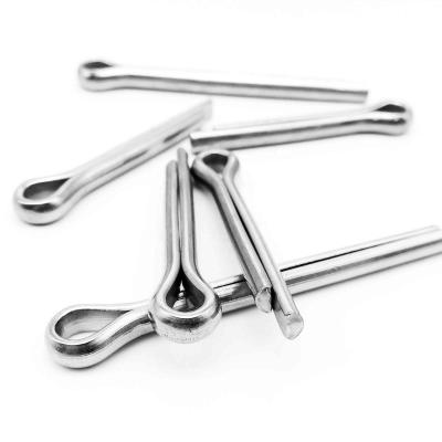 China M1 M1.2 M1.5 M2 M3 M4 M5 M6 M8 M10 A2 304 Stainless Steel Clamp Split Tractor Open Elastic Clip U Shape Spring Type Cotter Pin for sale