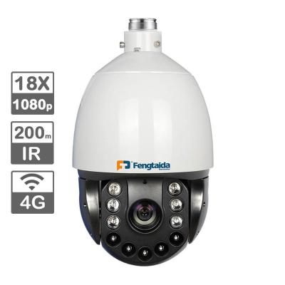 China Built-in Siren PTZ IR Speed ​​Dome Network CCTV Camera 2.0MP 18X Night Vision Distance Speed ​​Dome Camera Long for sale