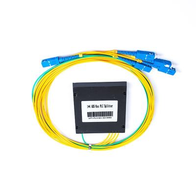 China Epon Hot Sales Wavelength 1260-1650nm Splitter 1*8 PLC Splitter Optical Fiber Coupler for sale