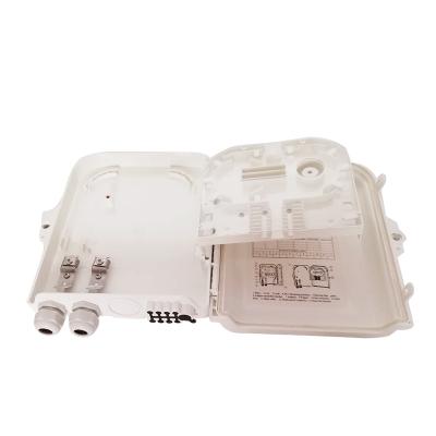 China Waterproof dustproof fiber optic equipment 8 16 32 core ftth fiber optic distribution box for sale